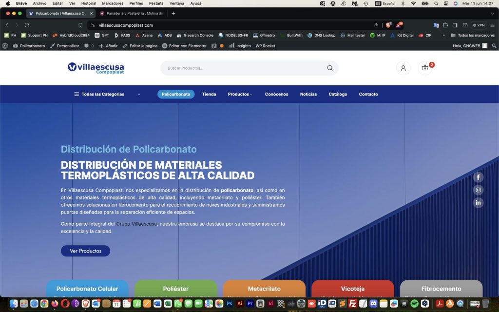 Cliente satisfecho con los servicios de diseño web en Murcia de GNC WEB