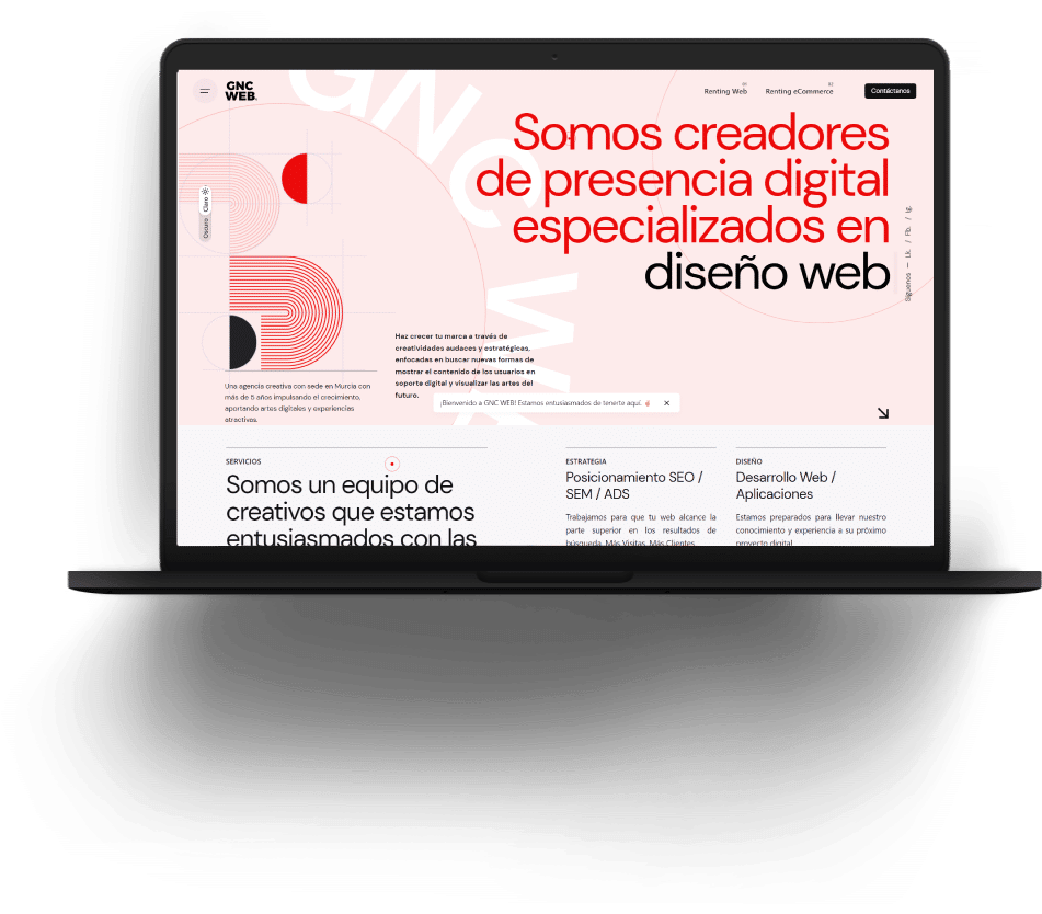 Diseño Web WordPress a medida en Elda para empresas – GNC Web