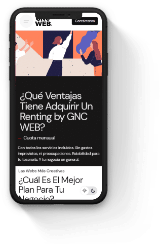 Diseño web responsive en La Unión: ejemplo de proyecto de GNC Web