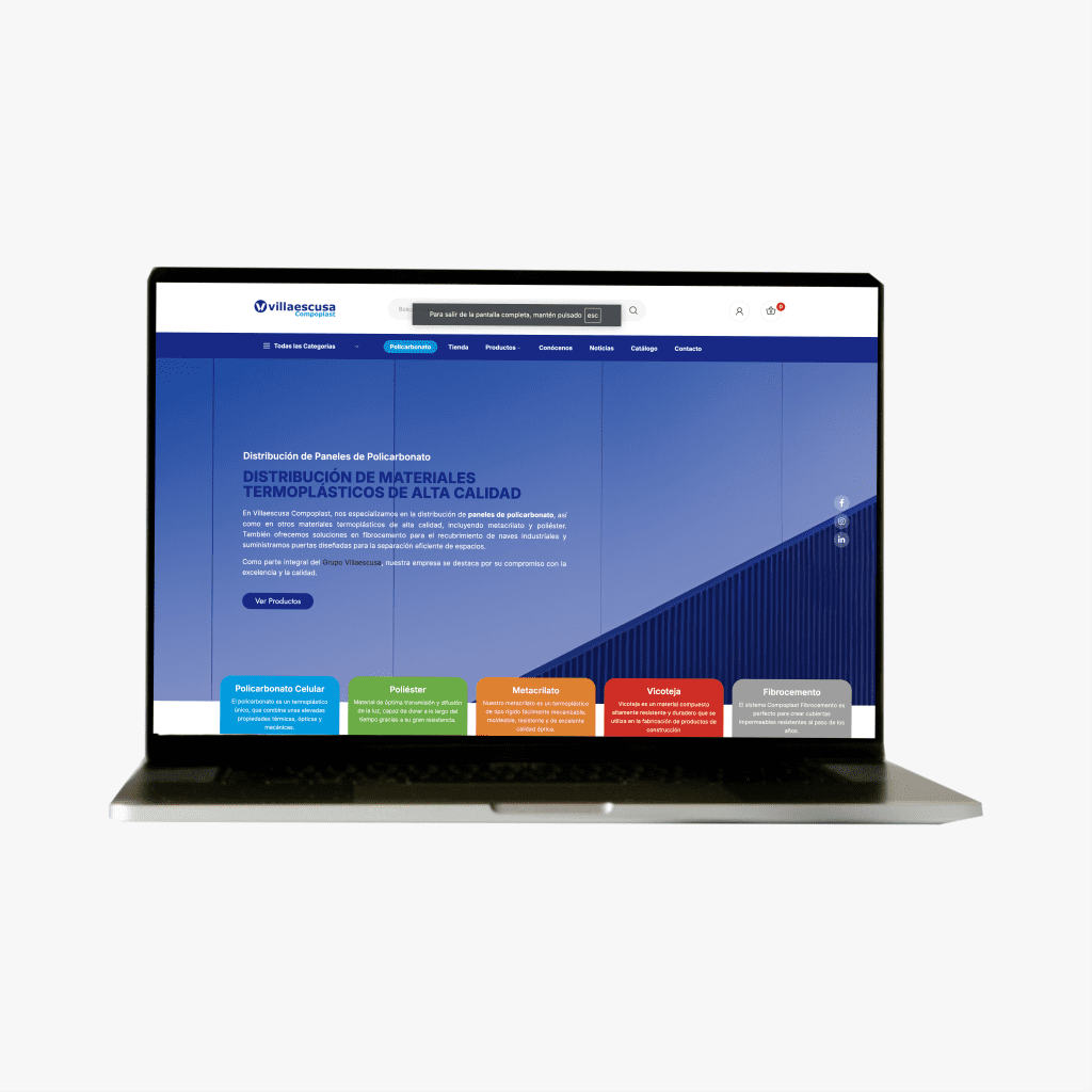 Tienda online.